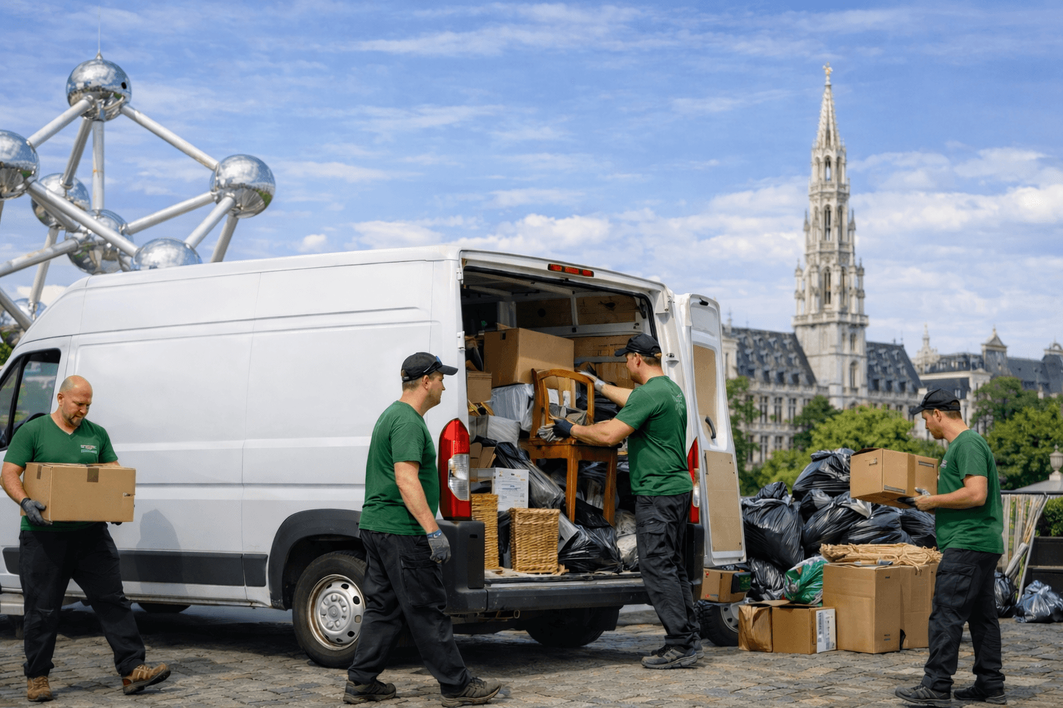 Huis leegmaken in Brussel met inkoop van waardevolle spullen