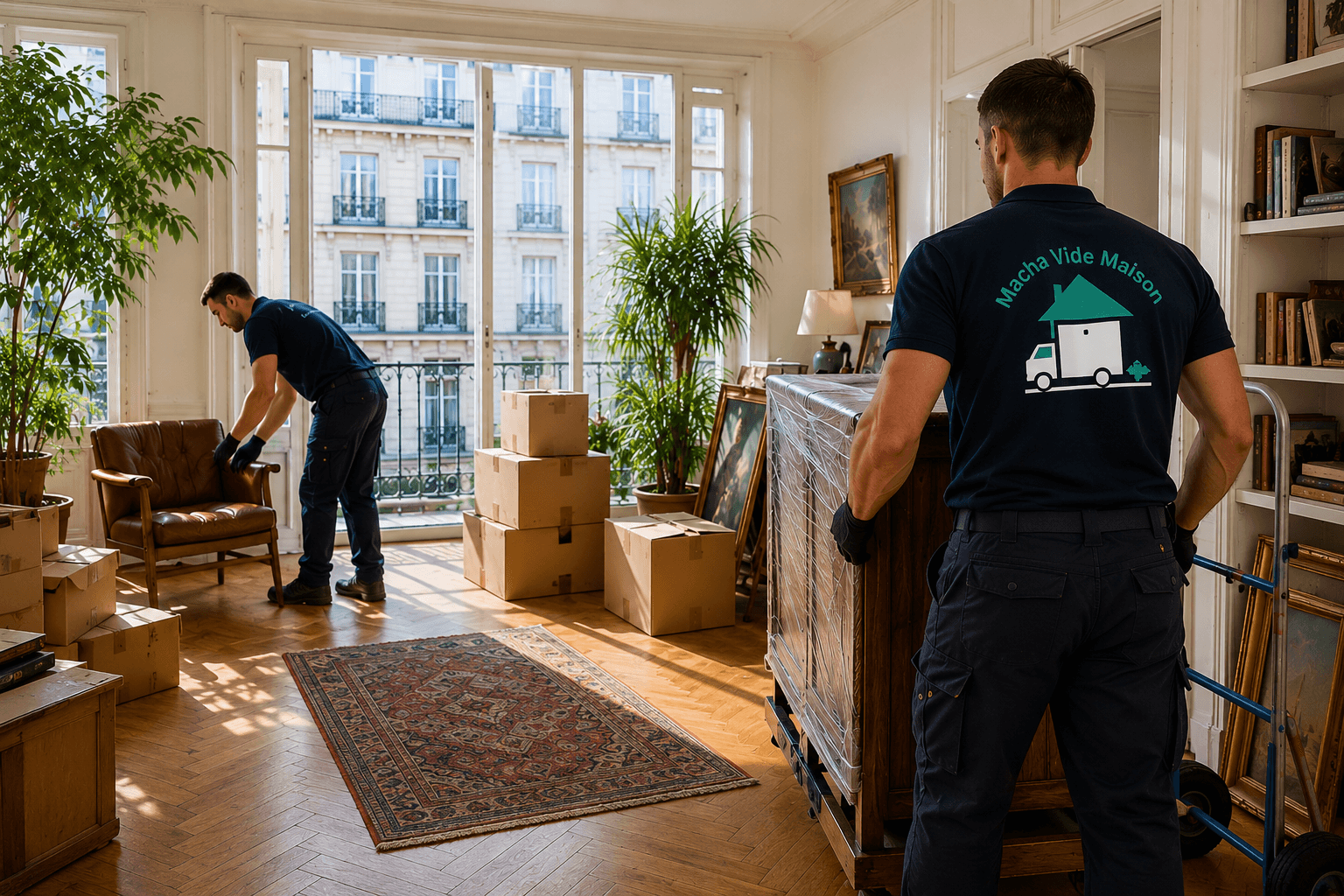 Débarras d'appartement premium à Bruxelles