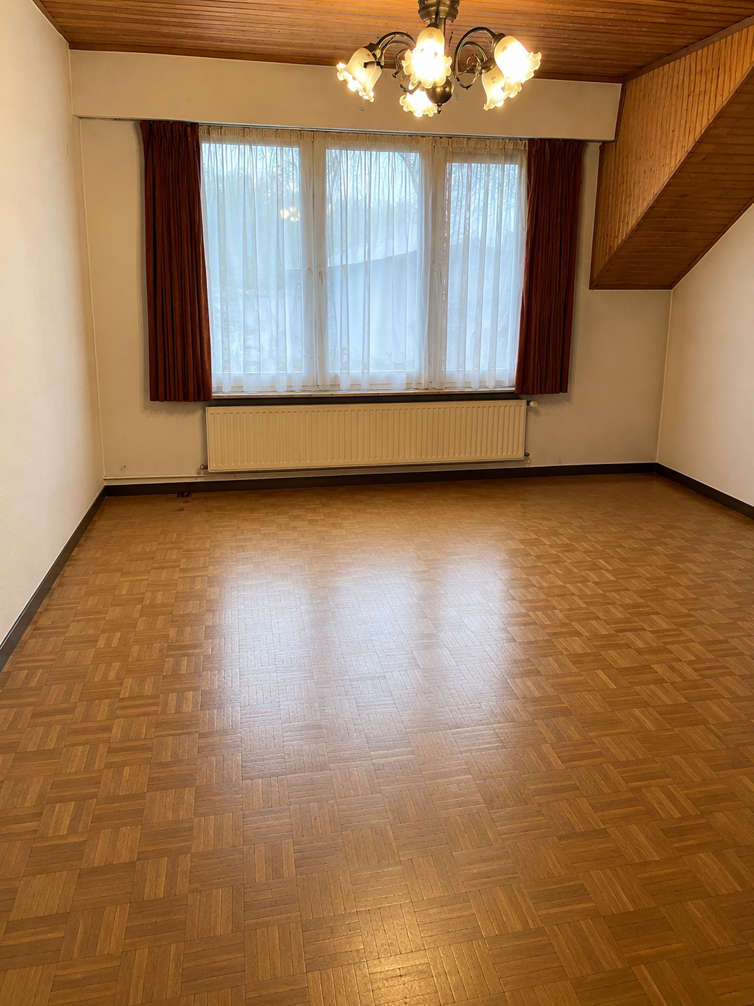 Appartement vidé avant remise des clés après