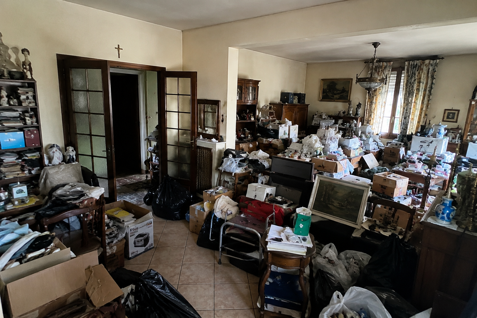 Maison vidée suite à une succession avant