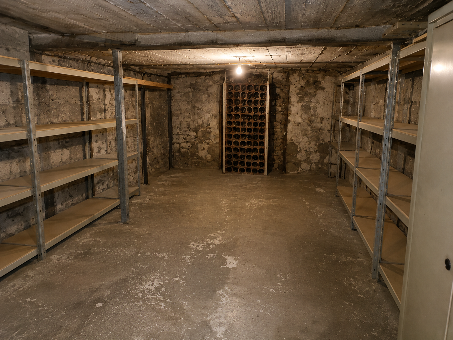 Cave encombrée entièrement vidée après