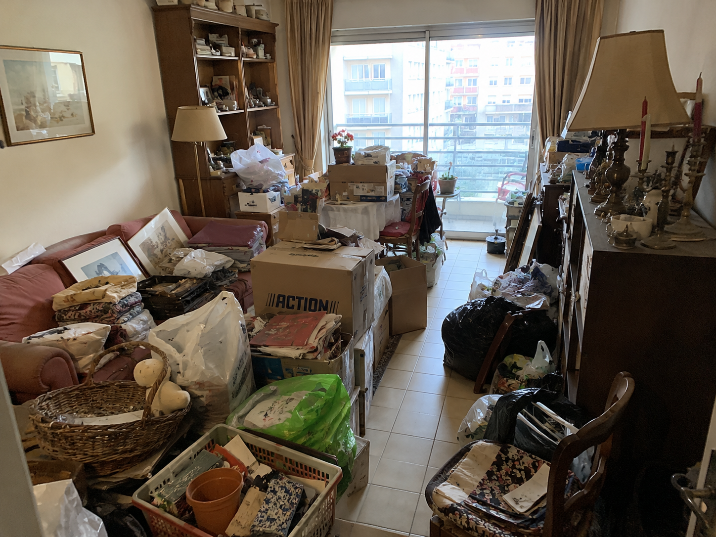 Appartement préparé pour une mise en vente avant